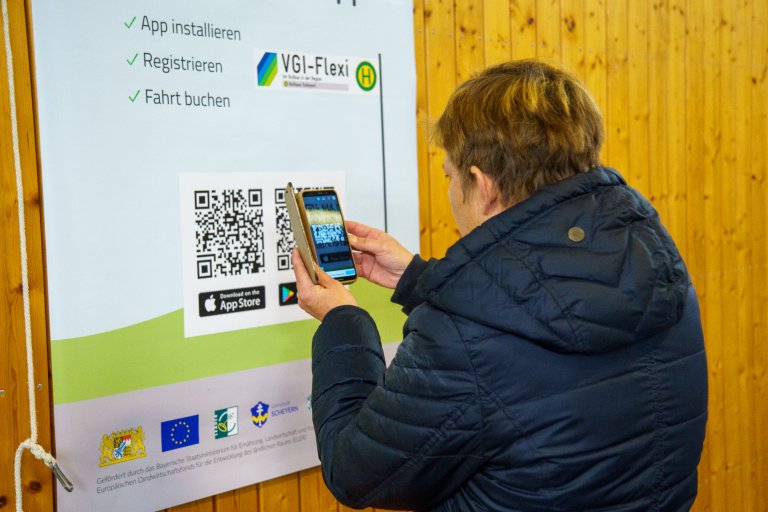 Flexi Auftaktveranstaltung - Installation der App - Foto Nico Deskau Flexi Auftaktveranstaltung - Installation der App - Foto Nico Deskau