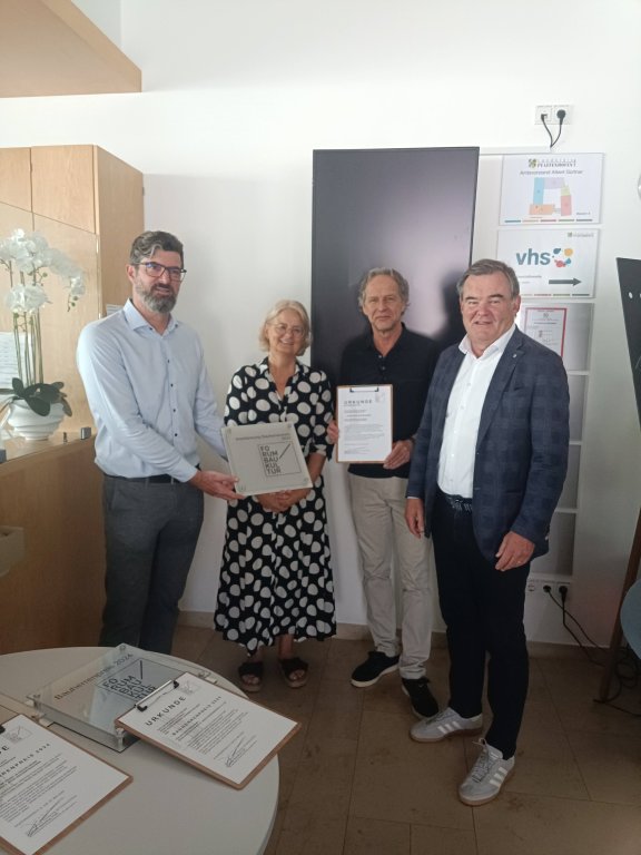 Auszeichnung Baukultur - Bild klein von Heinz Kindhammer am 19.07.2025 Auszeichnung Baukultur - Bild klein von Heinz Kindhammer am 19.07.2025